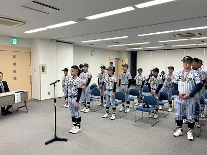 主将決意の言葉