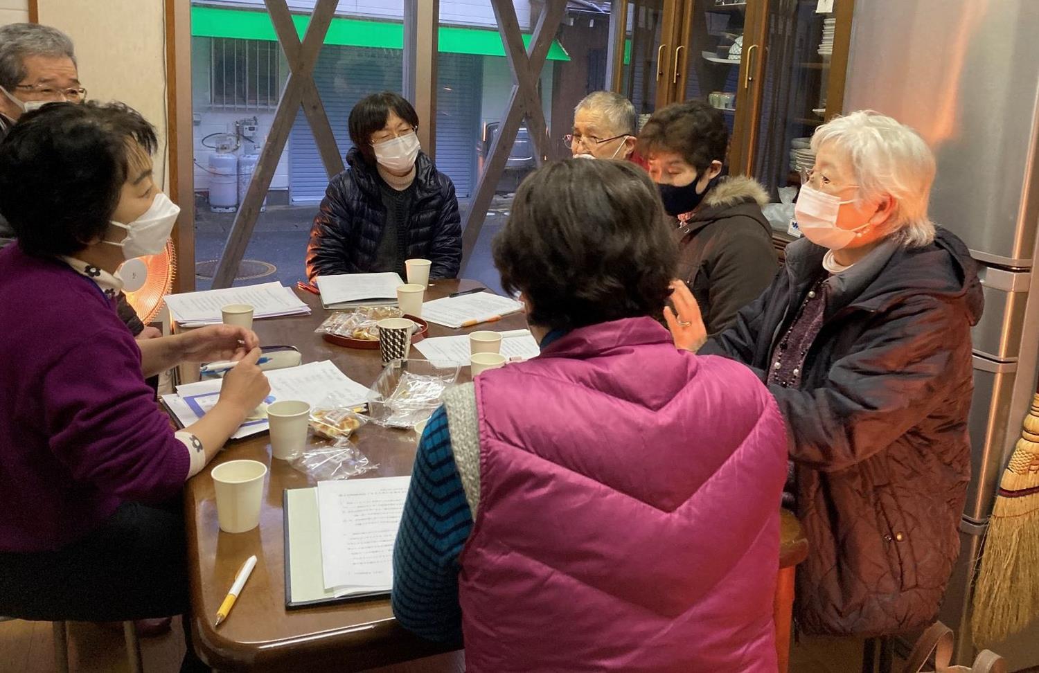 城崎地区「地域のささえあいを考える住民チーム」